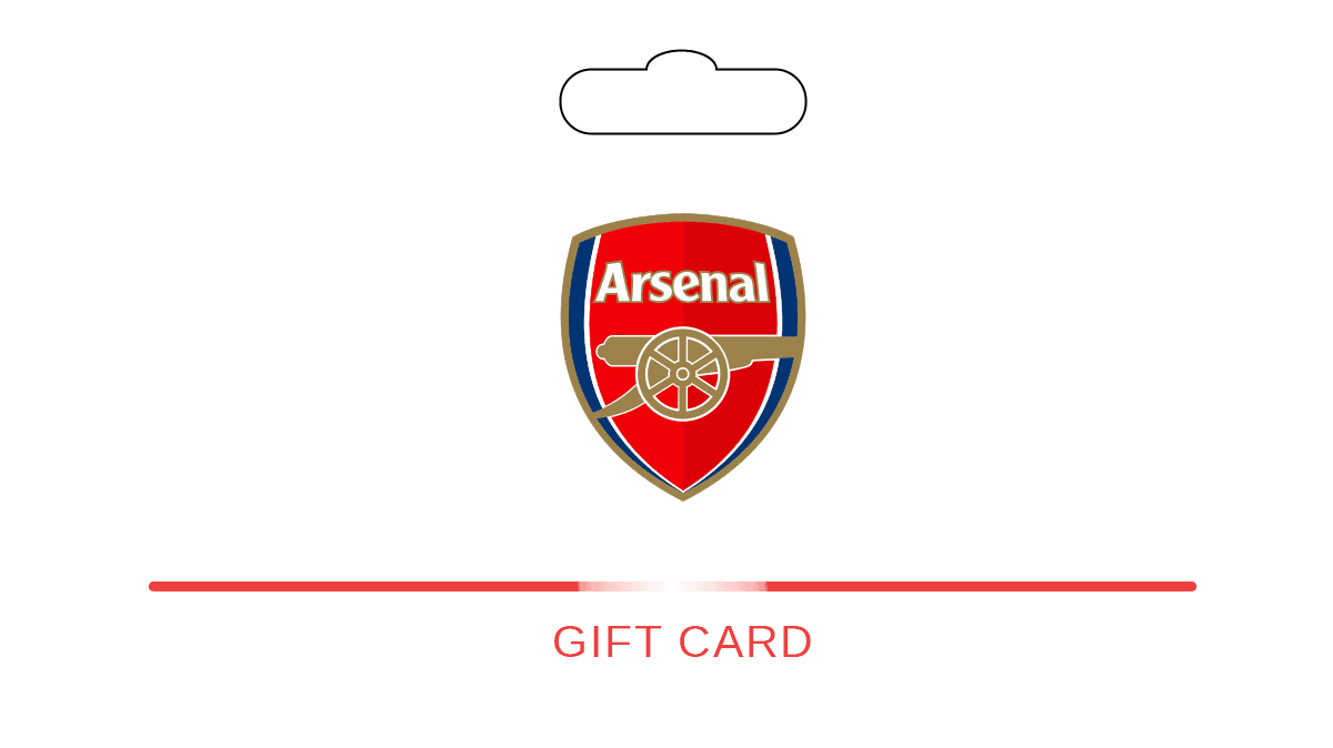 Arsenal Gift Card