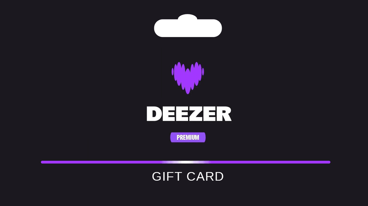 Deezer Premium Gift Card