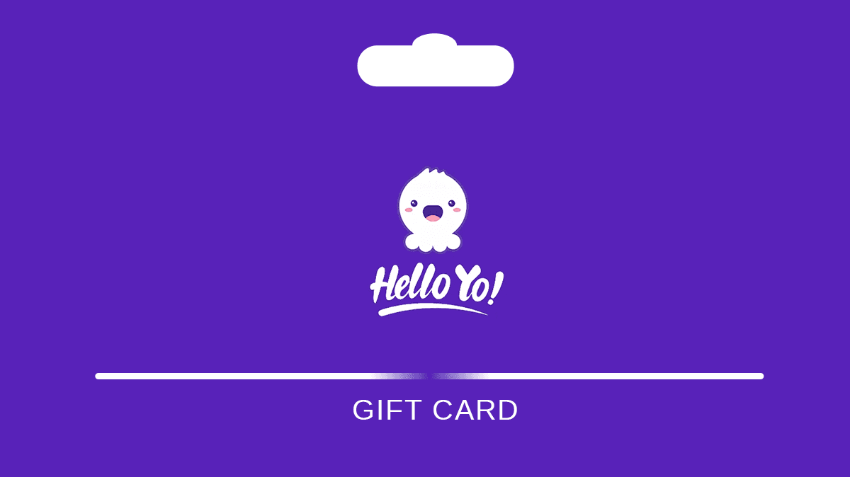 Hello Yo Gift Card