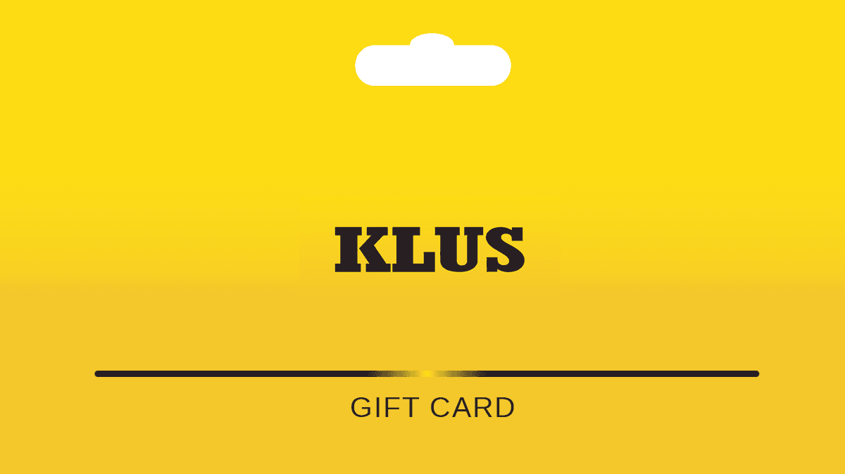 Klus Gift Card