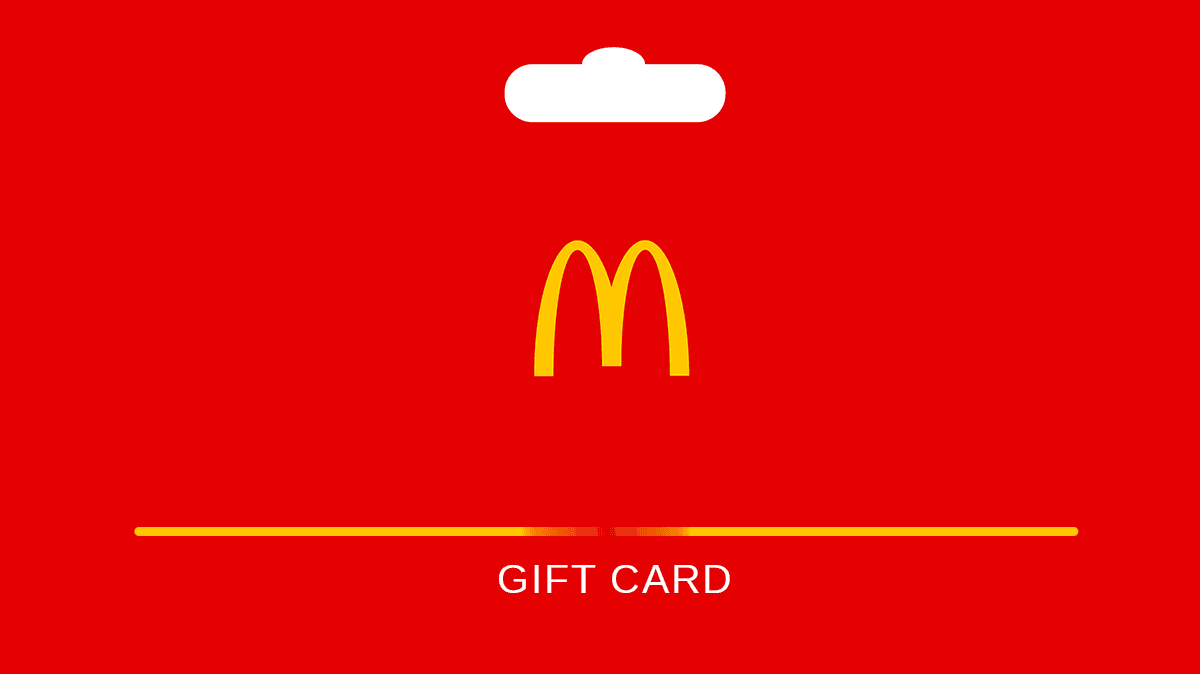 McDonald's Gift Card