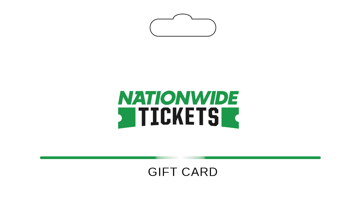Nationwide Tickets Gift Card