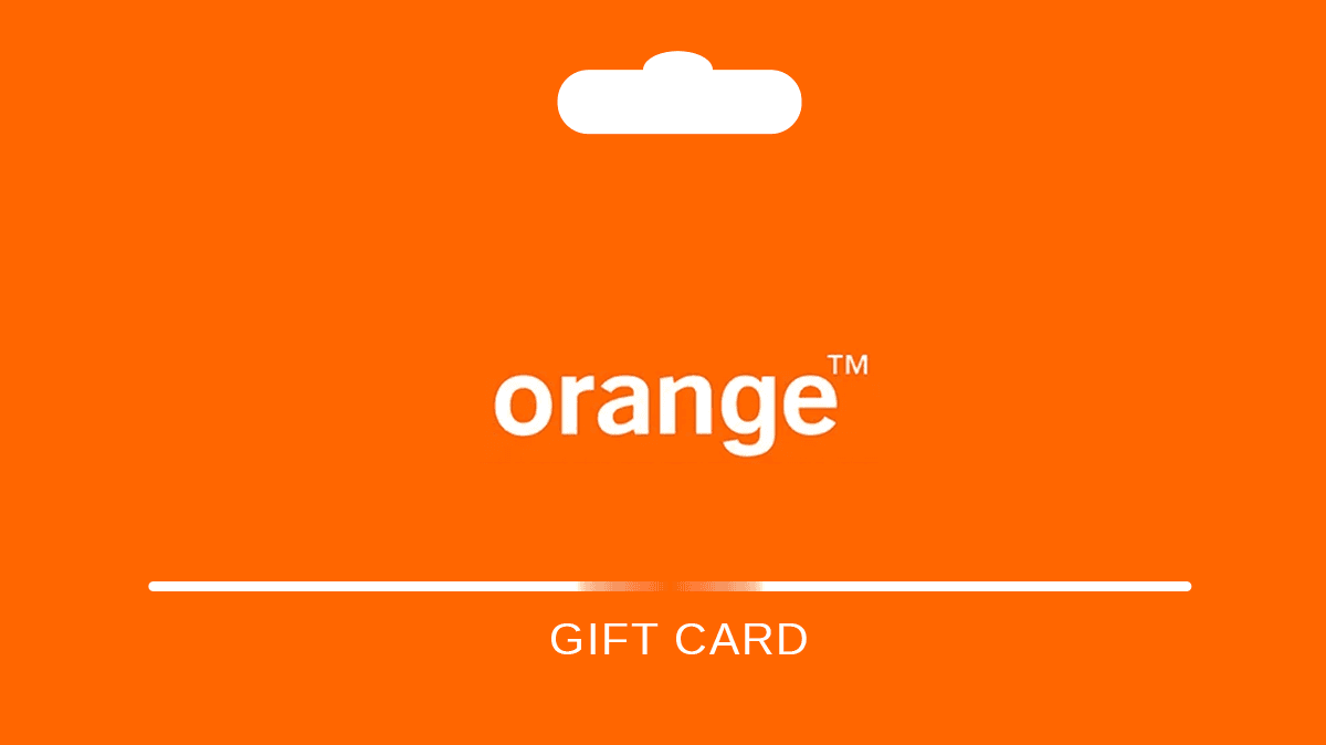 Orange Gift Card