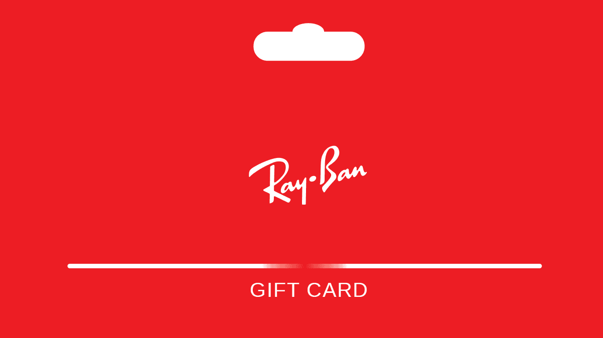 Ray Ban Gift Card