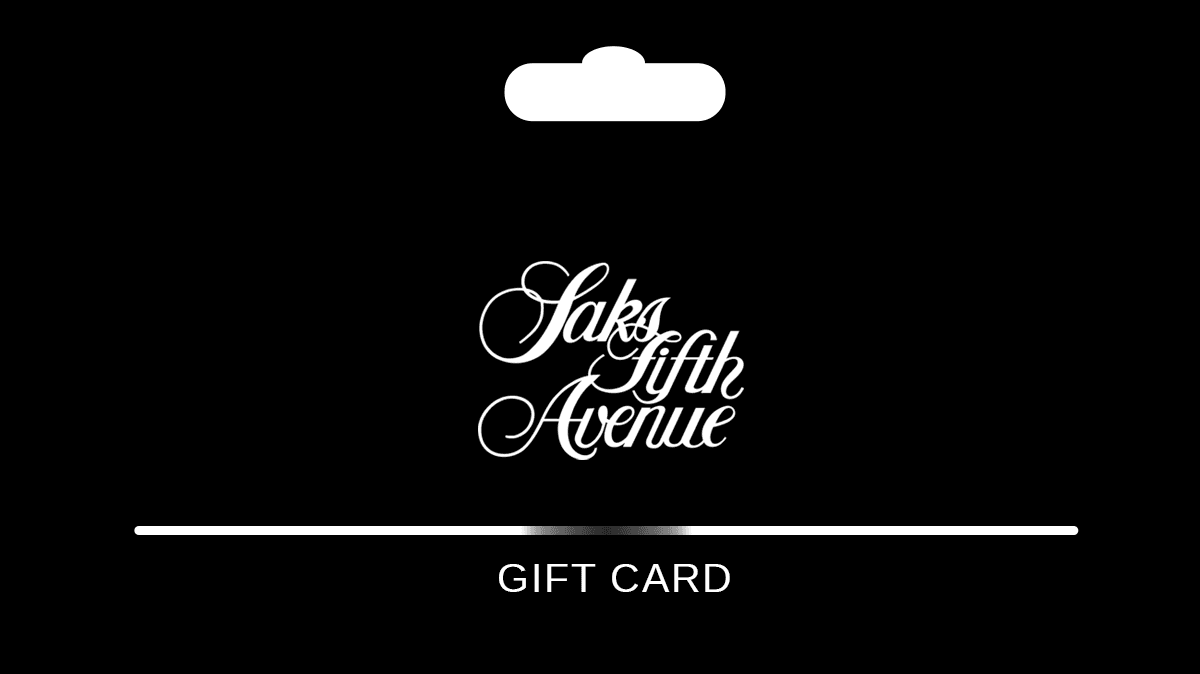 Saks Fifth Avenue Gift Card