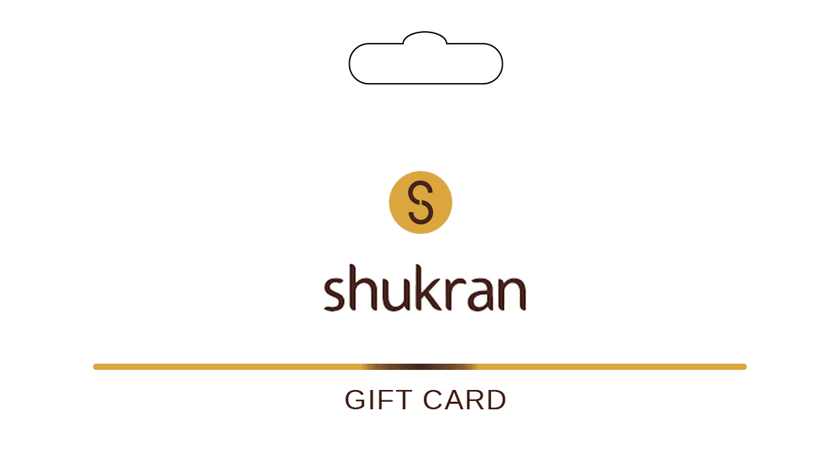 Shukran Gift Card