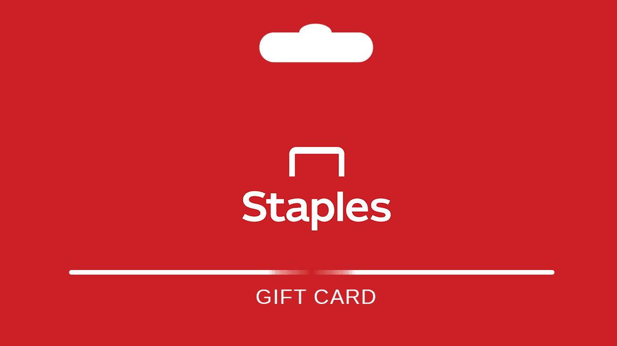 Staples Gift Card