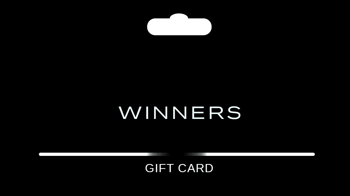 Winners Gift Card
