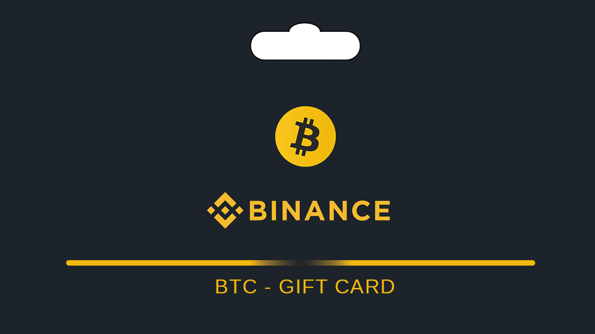 BTC Binance Gift Card Gift Card