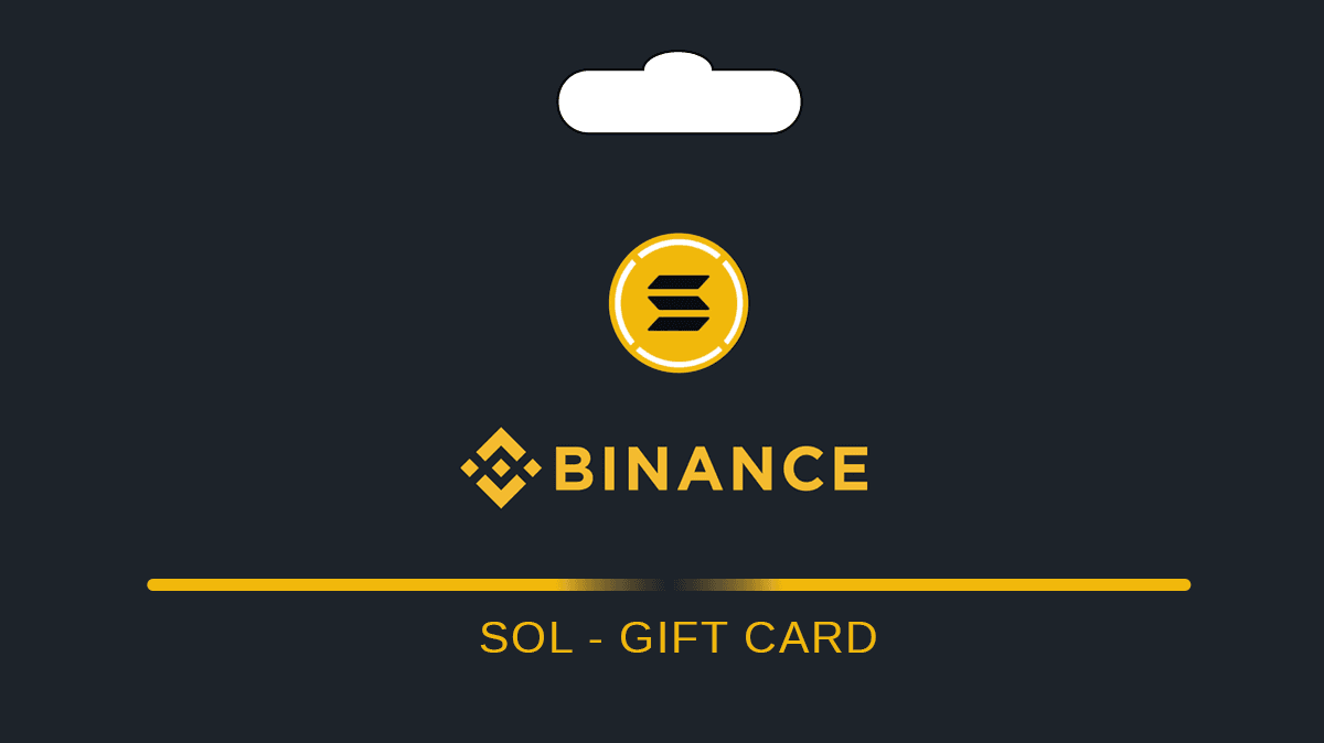 SOL Binance Gift Card Gift Card
