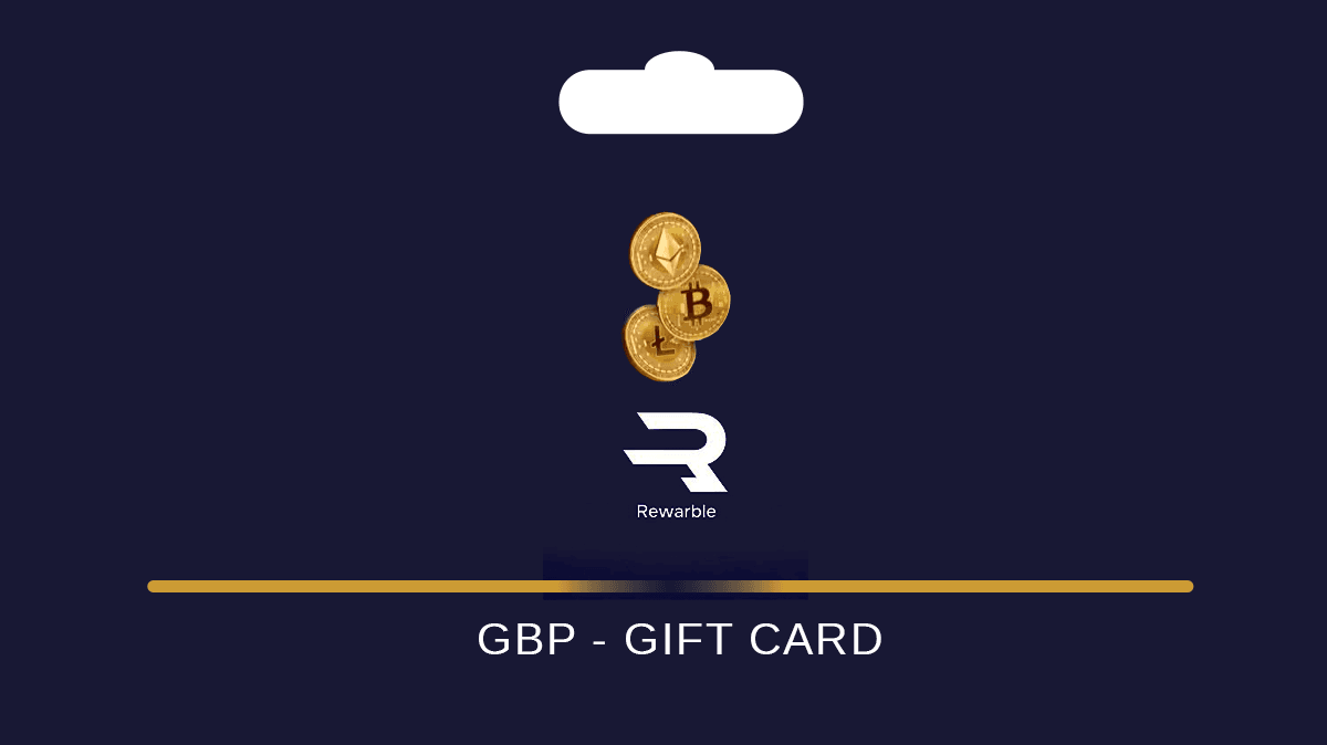 Rewarble Crypto GBP Gift Card Gift Card